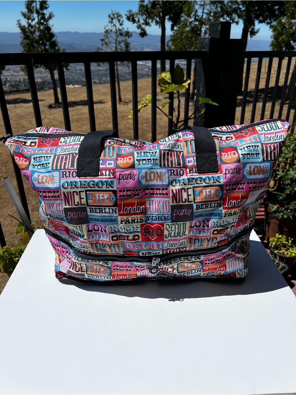 NEW Kipling Foldable XL Tote Bag